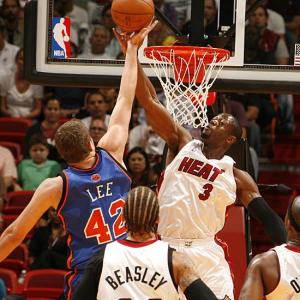 Wade et le Heat ont dominé les Knicks de Lee